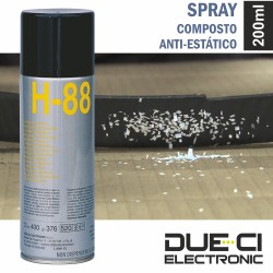 Spray Composto Anti-Estático H-88 200ml Due-Ci