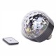 Lâmpada Rotativa 6 LEDS RGB E27 C/ Coluna Bluetooth 4W