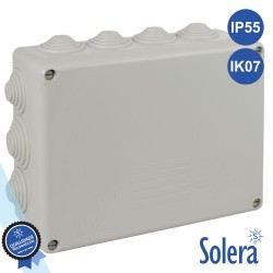 Caixa Distribuição Elétrica 6 Elementos IK07 – Solera