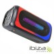 Coluna Bluetooth Portátil 500W USB/BT/SD/AUX TWS LED IBIZA