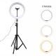RING LIGHT CANDEEIRO DE ESTÚDIO 10W C/ TRIPÉ EXTENSIVEL