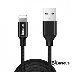 Cabo USB-A 2.0 Macho / IPhone 5/6 3M Preto - BASEUS