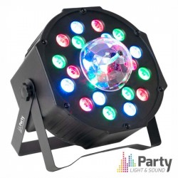 Projector Par c/ 18 LEDs ASTRO DMX PARTY