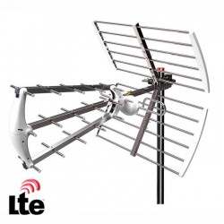 Antena TDT Exterior UHF 29 Elementos 15DB Filtro LTE 5G