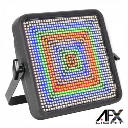 Estroboscópio C/ 864 LEDS RGB + 96 LEDS Brancos - AFXLIGHT