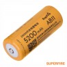Bateria Lítio 26650 3.7V 5200MAH - SUPERFIRE