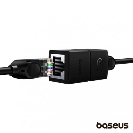 Ficha Adaptadora RJ45 8P8C Fêmea/Fêmea BASEUS