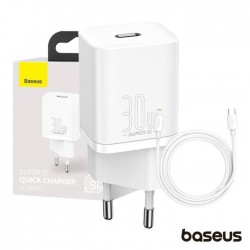 Alimentador Comutado USB-C PD Quickcharge 3.0 30W BASEUS