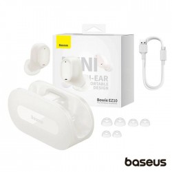 Auriculares Earbuds TWS Bluetooth 5.3 BOWIE Branco - BASEUS