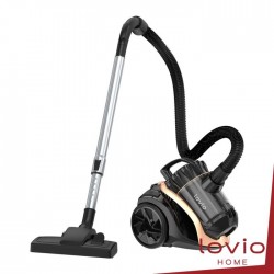 Aspirador Ciclónico S/ Saco VACUUFLEX 899W Preto LOVIO