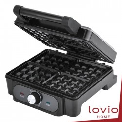 Máquina De Waffle Elétrica 1400W - LOVIO