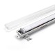 Armadura T8 C/ Lâmpada LED Tubular 9W 60cm 6500K LP65 - AIGOSTAR