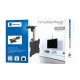 Suporte Tecto/Parede c/ Inlcinação, LCD/LED 17-37" - CABLETECH