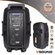 Coluna Amplificada 15" USB/BT/SD/FM/BAT Mic s/ Fios - VSOUND