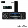 Auto-rádio 4" FM MP3 4x50W c/ BT/RDS/MP4/USB e Comando - kruger&Matz