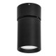 Candeeiro LED Teto/Parede IP20 Preto - Adviti