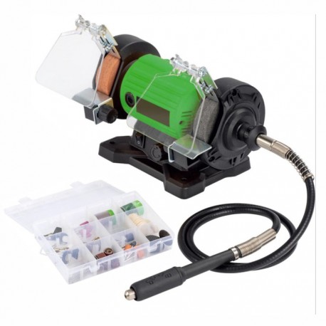 Esmeriladora Dupla C/ Haste Flexível 120W