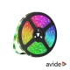 Fita 150 LEDs 5050 RGB IP65 12V 5mt WIFI + IR - Avide