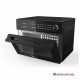 Forno / Fritadeira S/ Óleo Digital 30L 1800W Preto MFAMILY