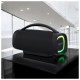 Coluna Bluetooth Portátil 140W USB/BT/TWS LED RGB IRRADIO