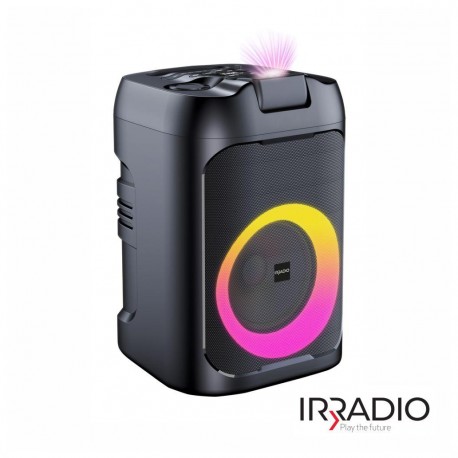 Coluna Amplificada 8" Bluetooth Bat/USB/AUX/SD/TWS Laser RGB