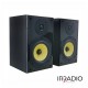 Conjunto De 2 Colunas 6.5" 120W 4Ohm Pretas IRRADIO