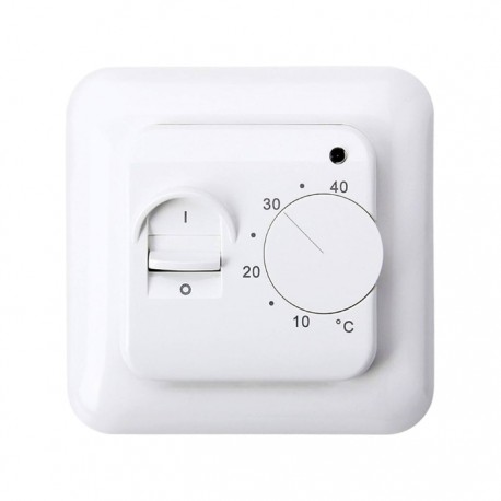 Termostato Universal de Encastrar para Pisos Radiantes + Sonda 3m (230Vac 16A 3600W))