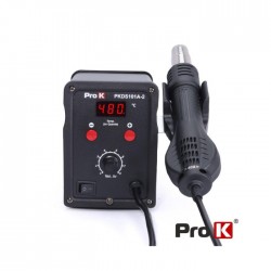 Estação De Soldar E Dessoldar SMD Ar Quente C/ 15v/1A PROK