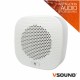 Coluna de Parede 8ohm/100V 5" 6W Branco - VSOUND
