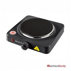Fogão Elétrico 1 Placa Preto 1000W - MelchioniFamily