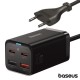 Carregador de Mesa GaN3 PRO 2x USB-A / 2x USB-C 65W BASEUS