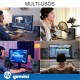 Monitores de Estúdio Ativo/Passivo 3.5" 100W BT GEMINI