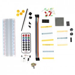 Kit de Desenvolvimento e Iniciação Electrónica - Compatível c/ Arduino e Raspberry Pi