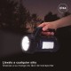 Lanterna multiusos 10W com caixa de ferramentas recarregável USB
