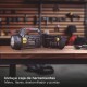 Lanterna multiusos 10W com caixa de ferramentas recarregável USB