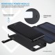 Power Bank Universal 10.000 mAh Magnetic + 4 Painéis Solares Preto - COOL