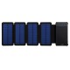 Power Bank Universal 10.000 mAh Magnetic + 4 Painéis Solares Preto - COOL