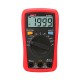 Multímetro digital (600Vac/dc 10Adc 20MΩ °C) - Uni-T UT33C+