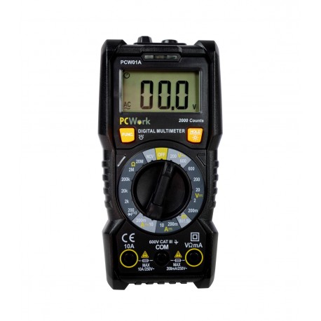 Multimetro Digital CATIII 600V com NCV - PCWork