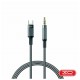 Cabo USB-C Macho P/ Jack 3.5mm Macho 1m Preto - XO