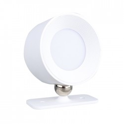 Aplique de Parede LED Kiraz 3000-4000-6500K Recarregável USB Branco