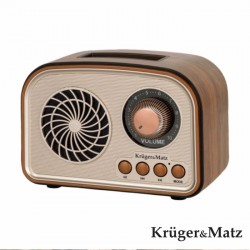 Rádio Portátil FM/BT/AUX/SD - KRUGERMATZ