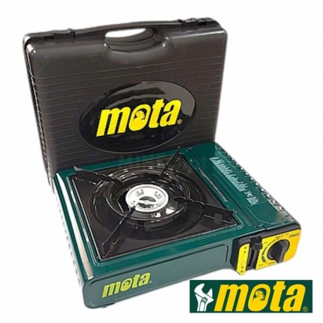 Fogão Gás Portátil Verde 2100W - MOTA