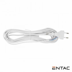 Cabo Alimentação C/ Interruptor 5m Branco - ENTAC