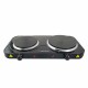 Fogão Elétrico 2 Placas Preto 2500W