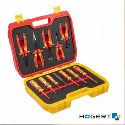 Mala Ferramentas Profissional 12 Peças Isoladas 1000V - HOGERT