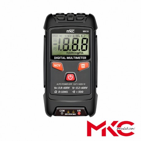 Multímetro Digital de Bolso LCD 600V - MKC
