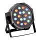 2x Moving Head RGB 18W e 2x Projetor PAR 18 LEDs RGB DMX