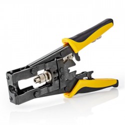 Alicate de Cravar Fichas BNC/RCA/Compressão "F" RG58/59/6